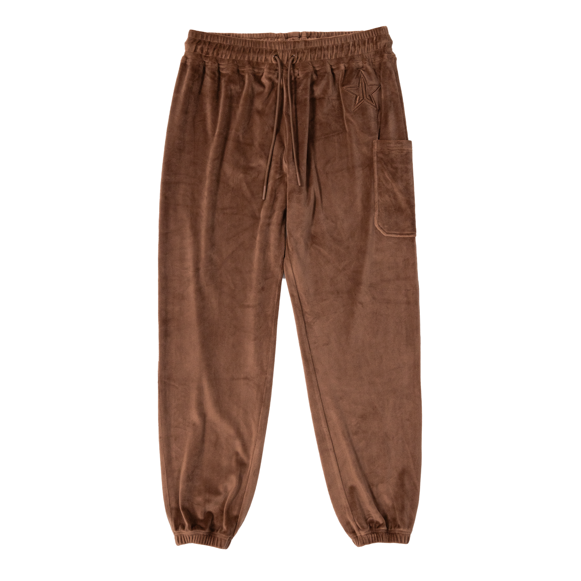 Chocolate Velour Joggers