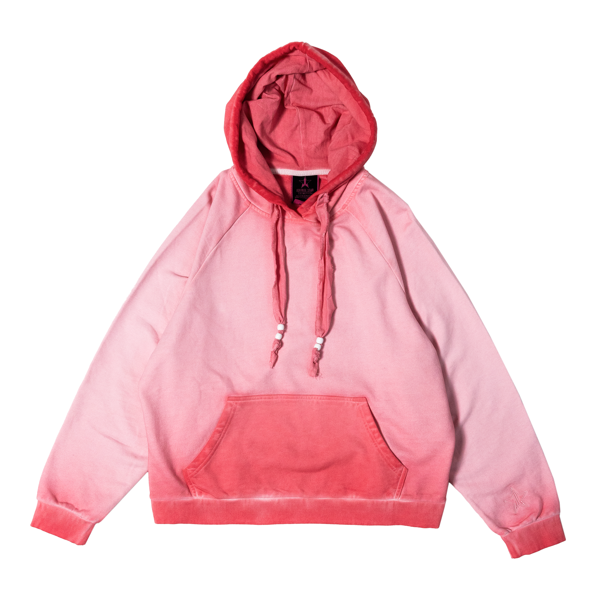 Backstage Pink Dye Wash Hoodie