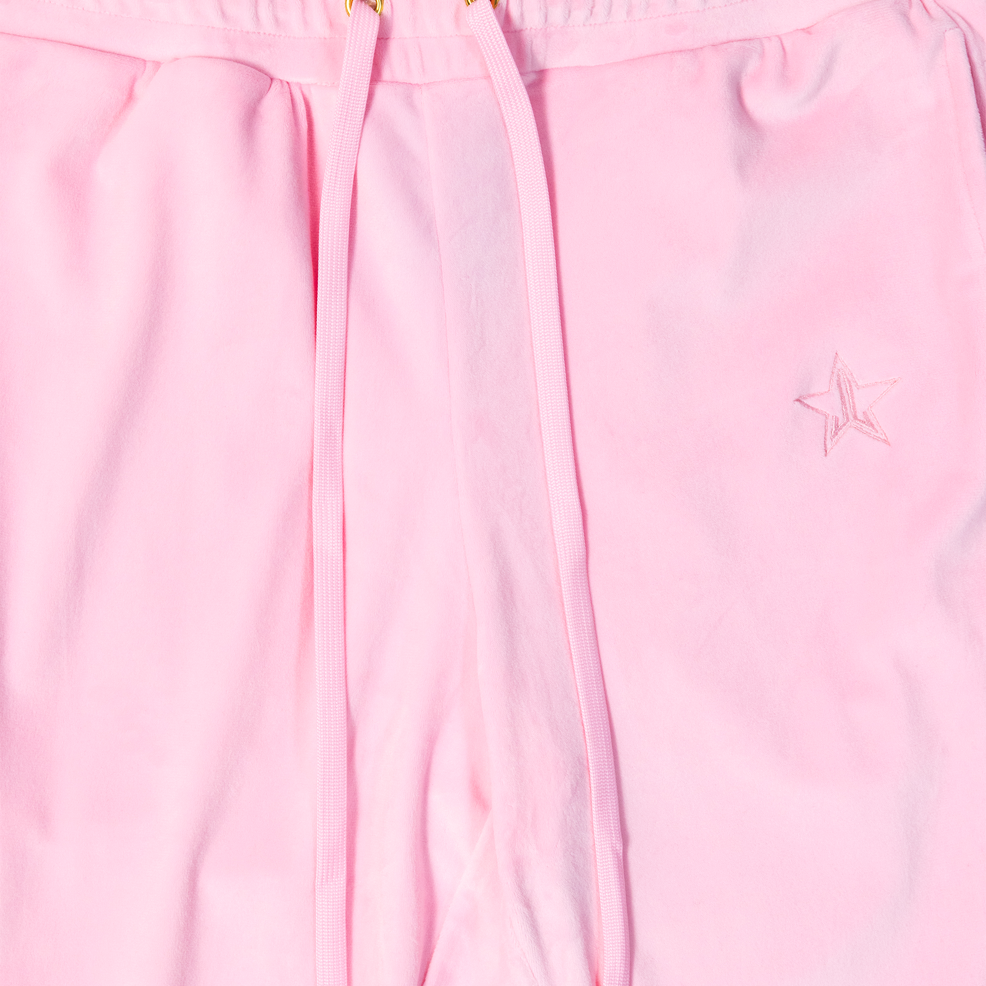 Pink Velour Joggers