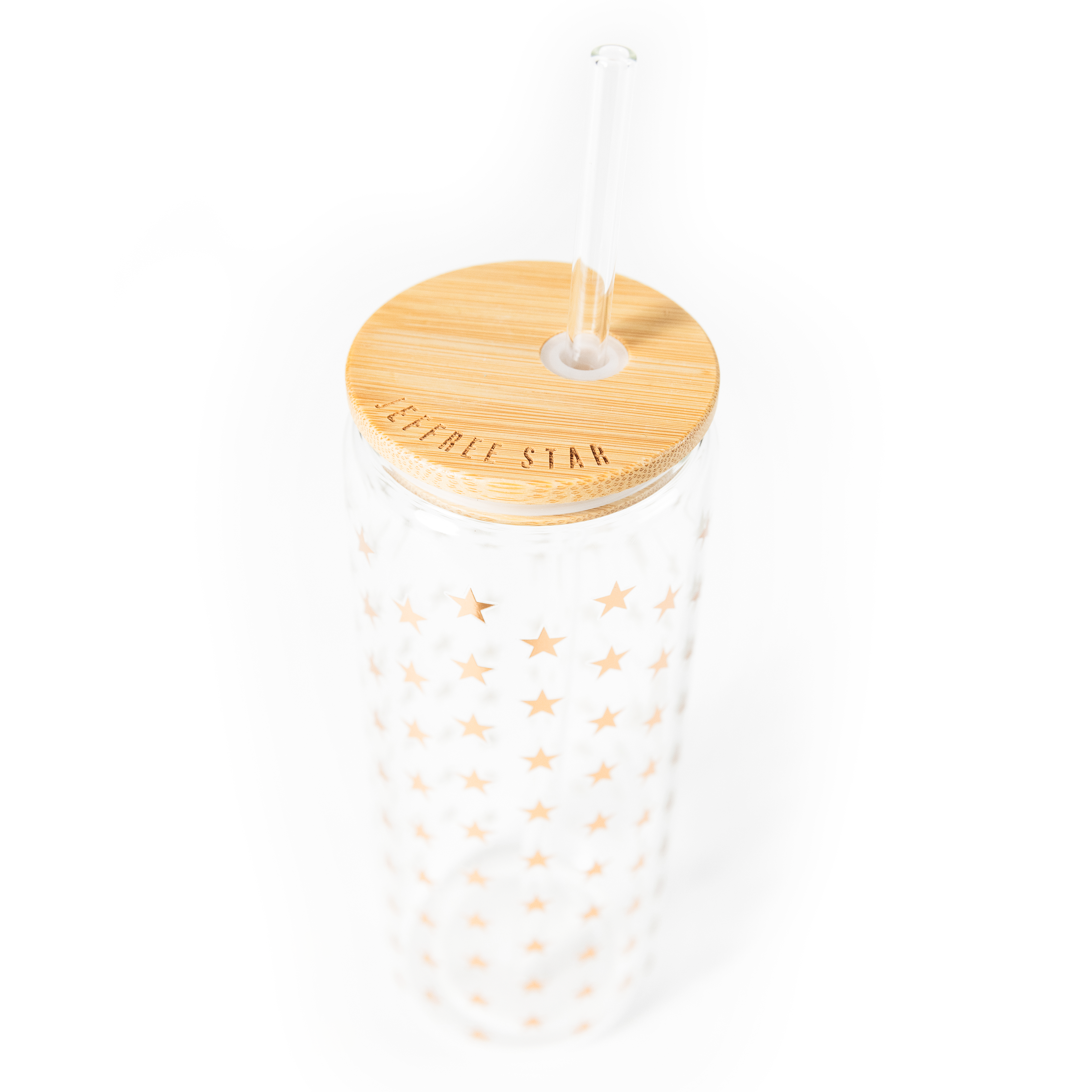 Iced Up Glass Tumbler