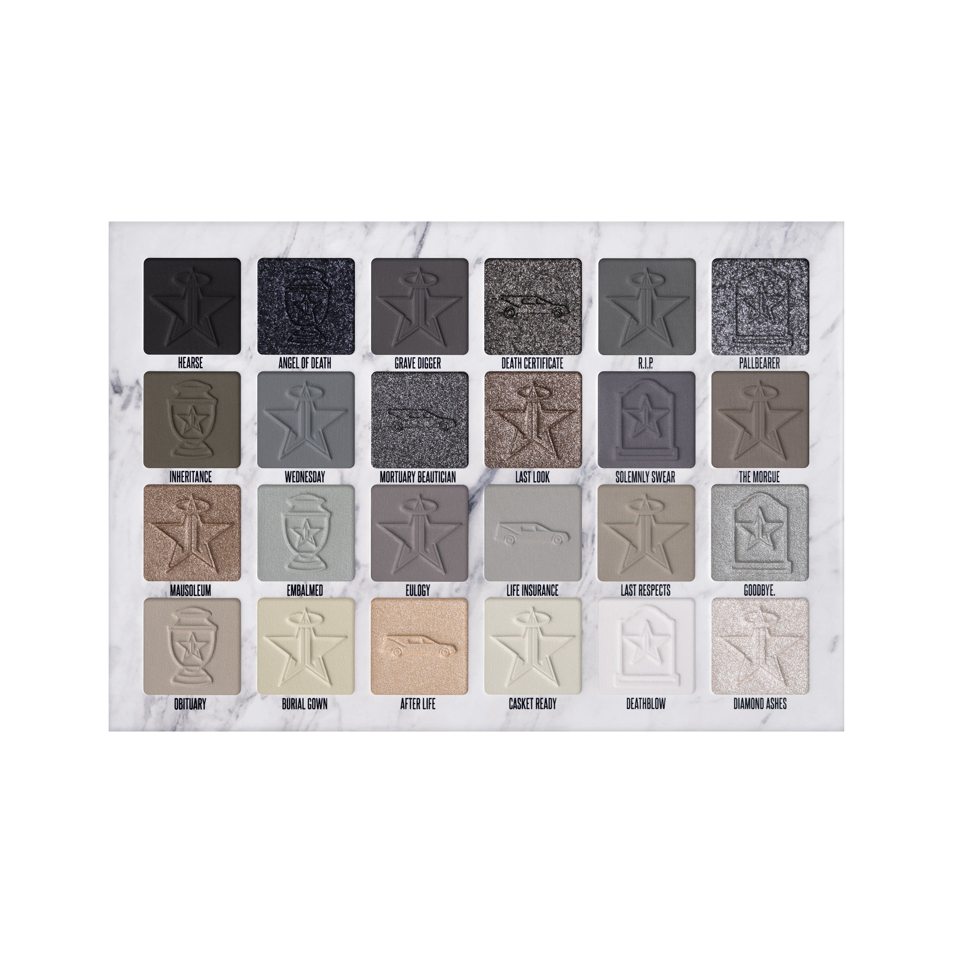 Cremated Artistry Palette