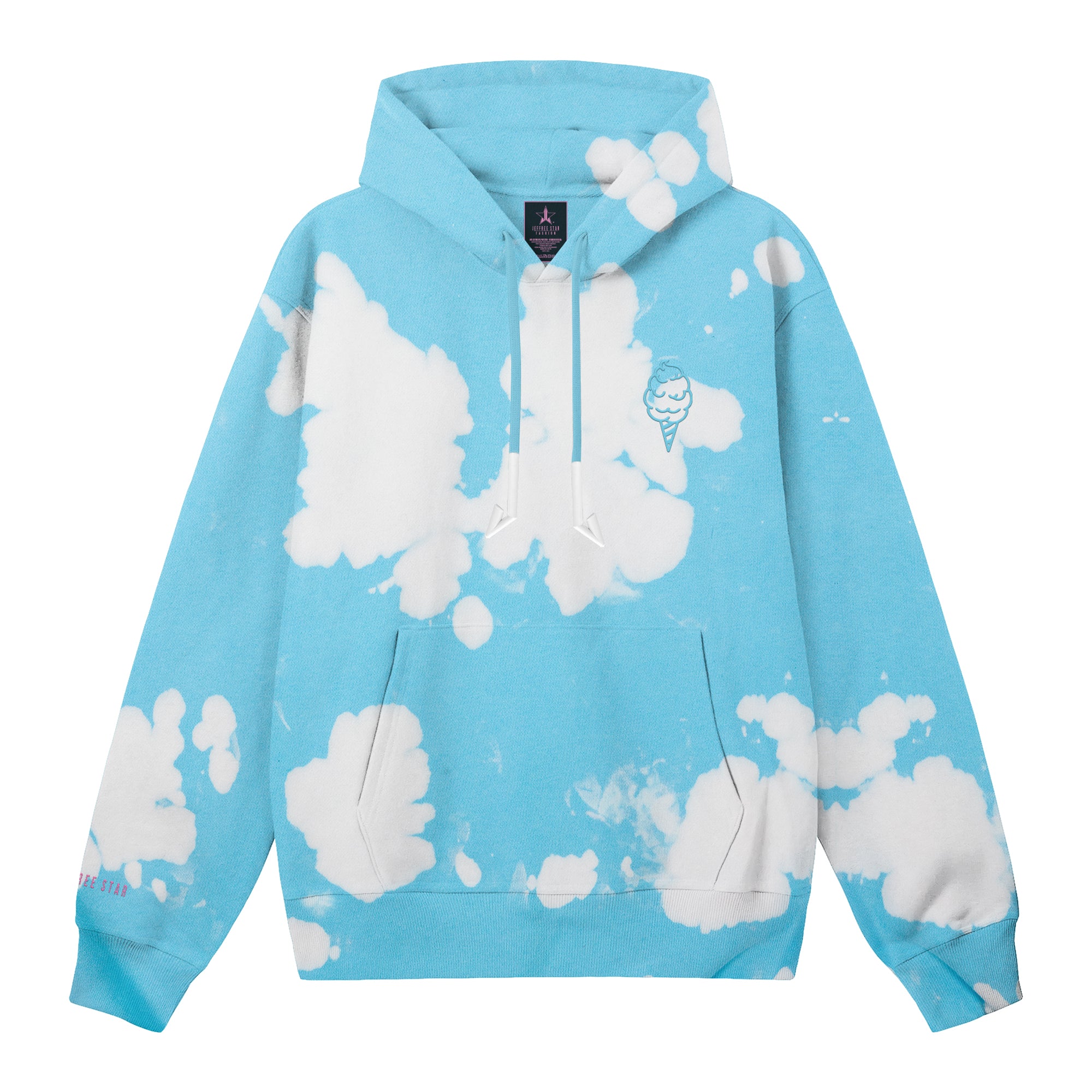 Blue Cloud Hoodie view 1