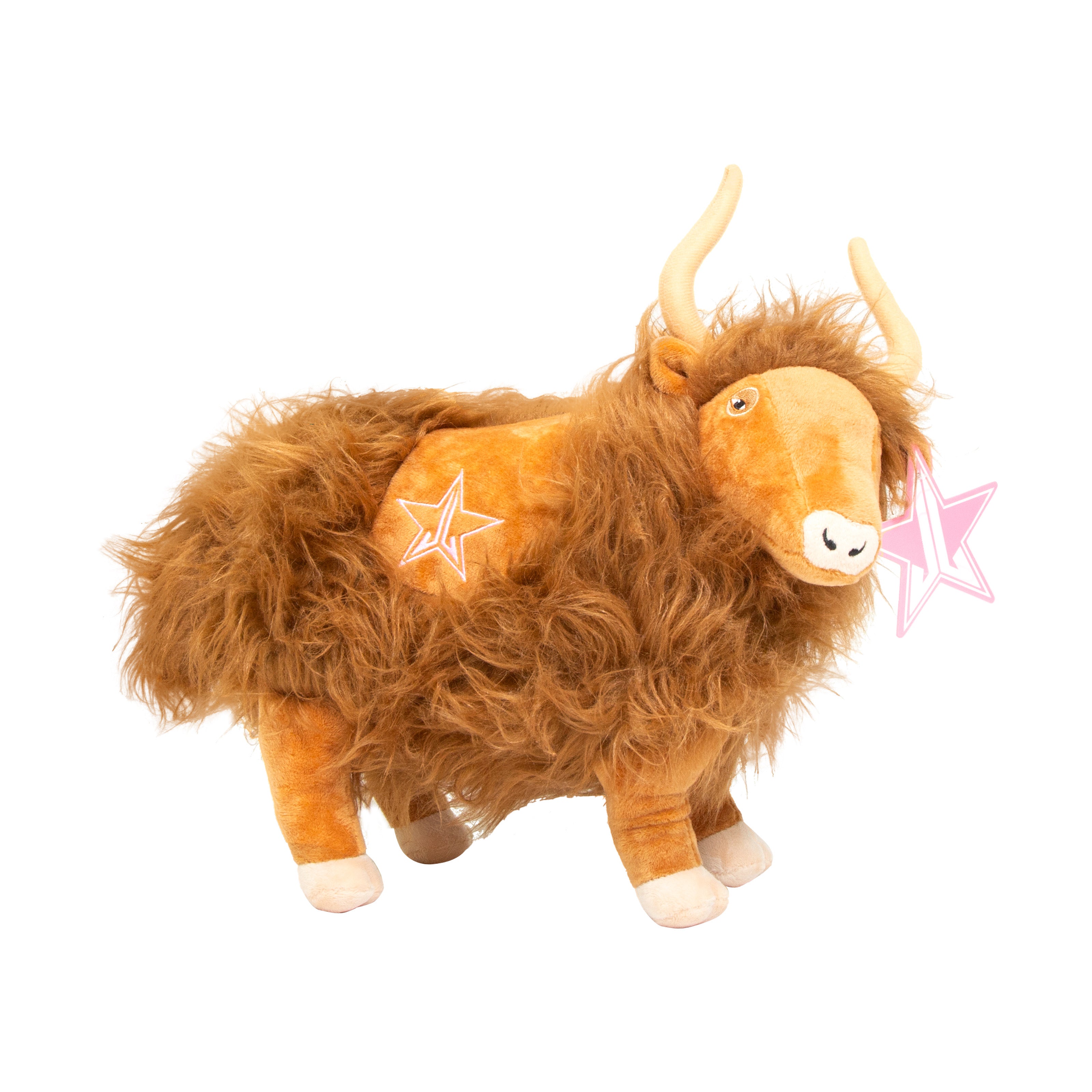 Golden Yak Plushie view 1